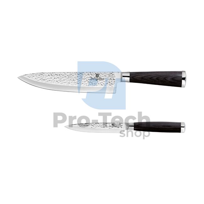 Set cuțite de bucătărie, 2 bucăți BLACK WOOD 20635
