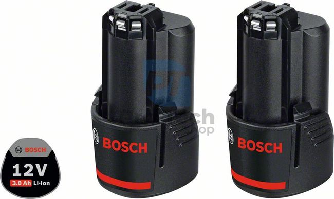 2 x acumulator Bosch GBA 12V 3,0Ah 10898