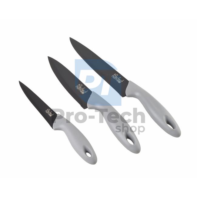 Set cuțite de bucătărie, 3 bucăți Grey 53190