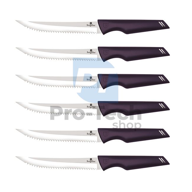 Set cuțite friptură, 6 piese PURPLE 20268