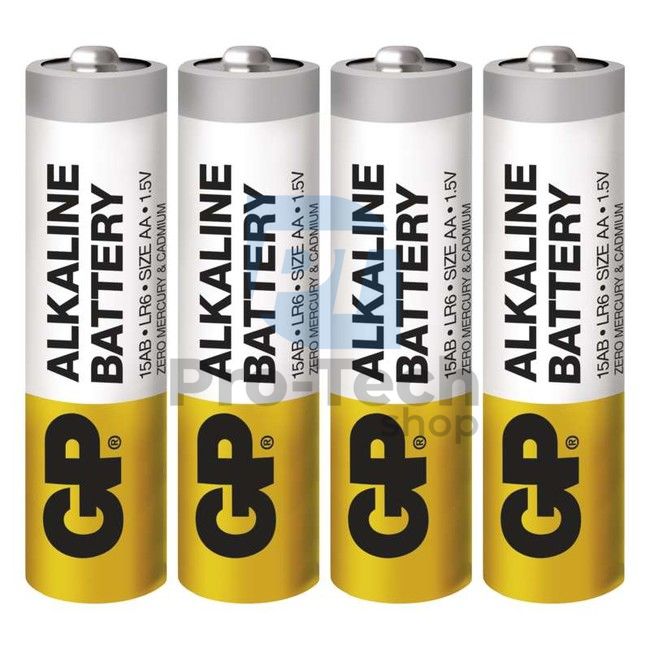 Baterie alcalină GP Alkaline LR6 (AA), 4 bucăți 71419