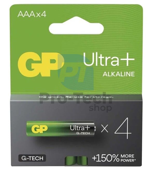 Baterie alcalină GP Ultra Plus LR03 (AAA), 4 bucăți 70839