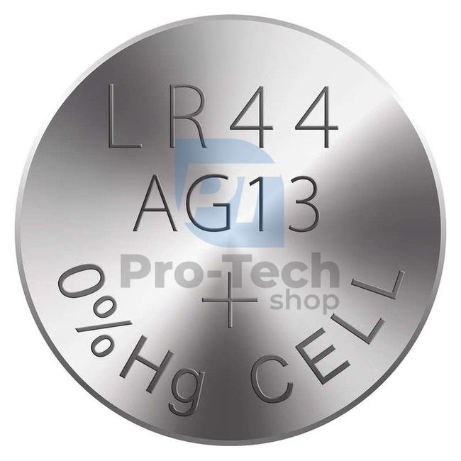 Baterie buton alcalină RAVER LR44 (A76), 5 bucăți 70544
