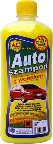 Soluție de curățat auto cu ceară (șampon) 500ml concentrat 06724
