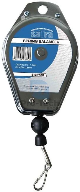 Balancer pentru scule, dispozitiv echilibrare cu cablu retractabil 0,5-1,5kg S-SP501 12311