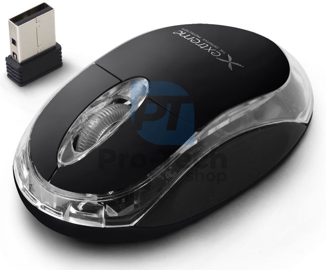 Mouse wireless 3D USB HARRIER, negru