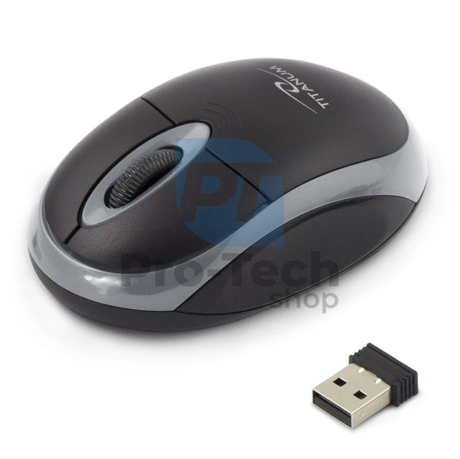 Mouse wireless 3D USB VULTURE, negru-gri