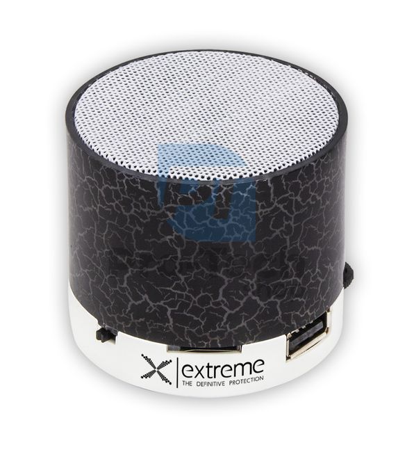 Boxă Bluetooth cu radio FM FLASH, negru