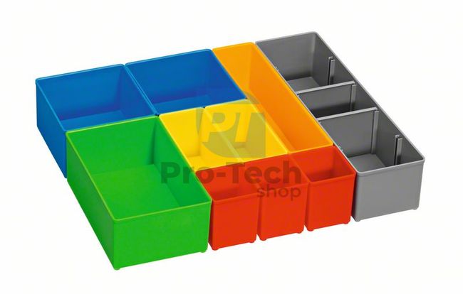Set cutii organizatoare Bosch i-BOXX 72 inset box 10 piese 03133