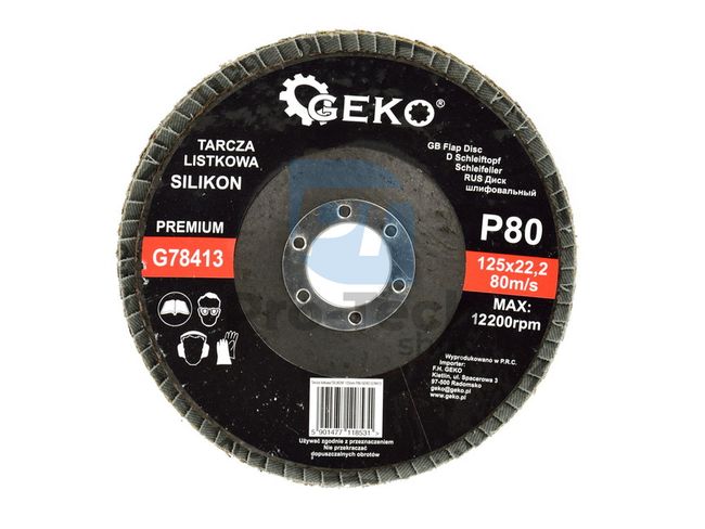 Disc de șlefuit Profi SILIKON 125mm P80 01942