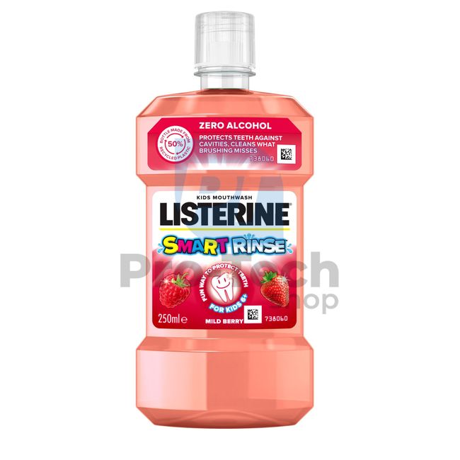 Apă de gură Listerine Smart Rinse Berry cu fructe de pădure 250ml 30576