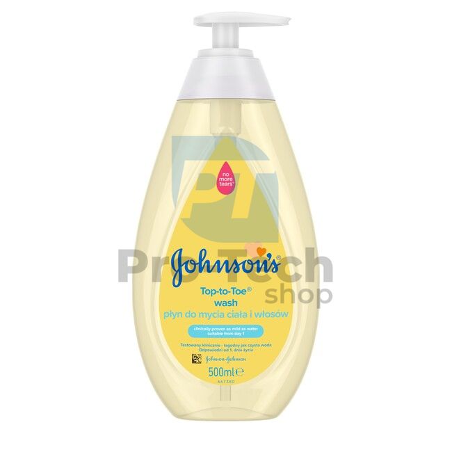 Gel de duș și șampon Johnson's Baby Shower Gel și șampon 2în1 500ml 30523