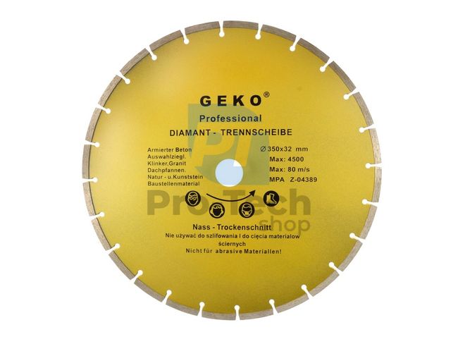 Disc diamantat 350x8x32mm 09444