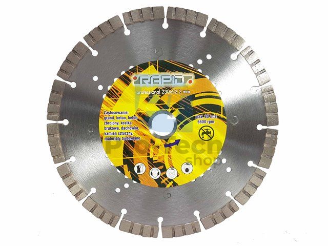 Disc de tăiere cu diamant 350x10x25,4mm 40005