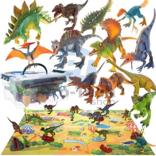 Dinozauri - set de figurine + covoraș 22397 75647