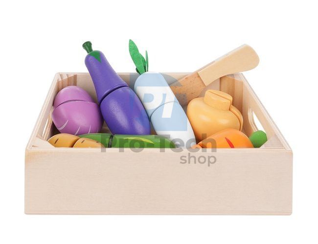 Set de tăiat fructe și legume din lemn Z11207 74167