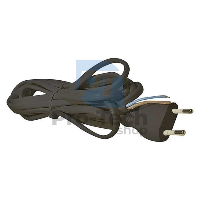 Flexo cablu de alimentare PVC 2× 0,75mm2, 5m, negru 70476
