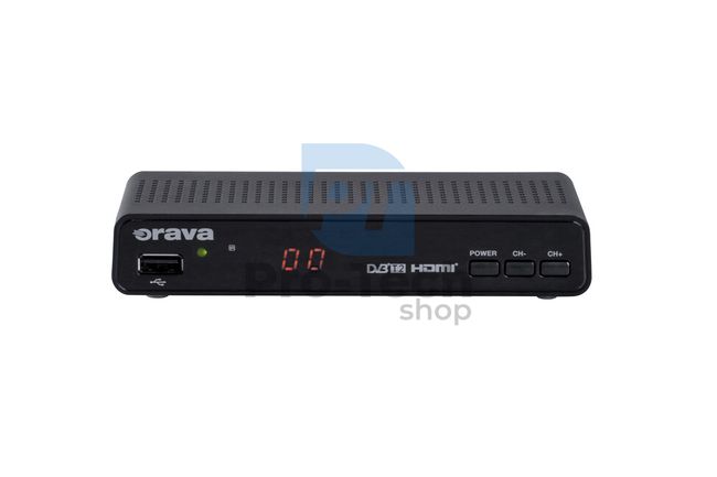Receptor HD digital terestru DVB-T2 (HEVC) Orava 73471