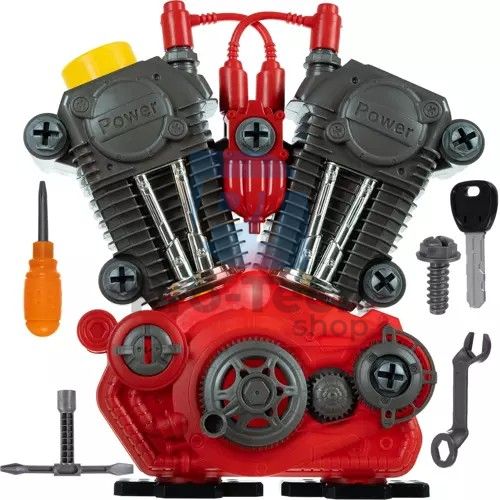 Motor de jucărie cu iluminare LED Kruzzel 19880 74342