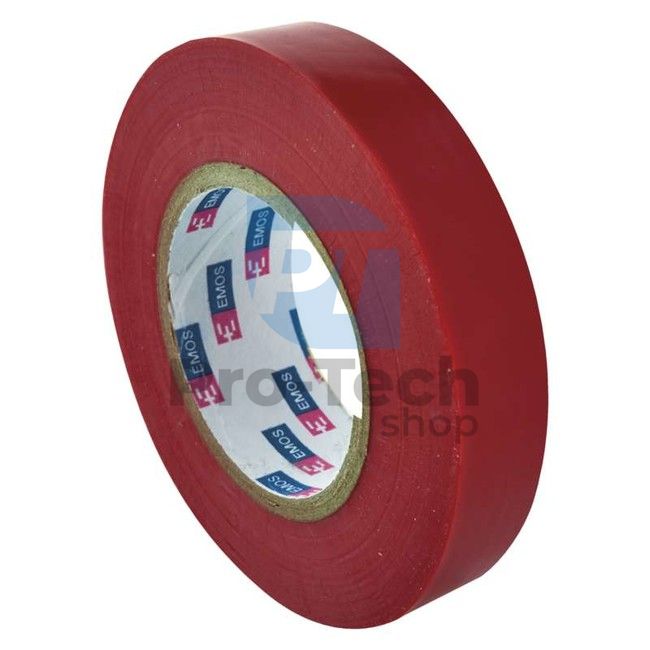 Bandă izolatoare PVC 15mm / 10m roșu, 1 bucată 71032