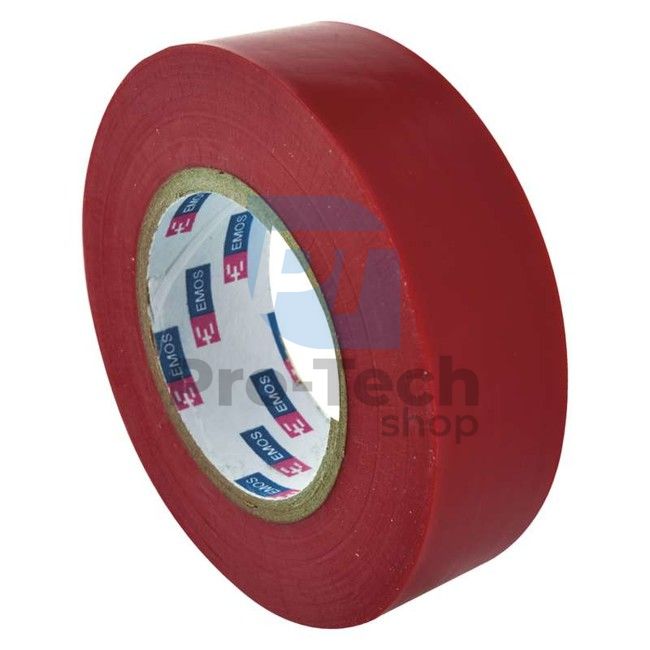 Bandă izolatoare PVC 19mm / 20m roșu, 1 bucată 71017