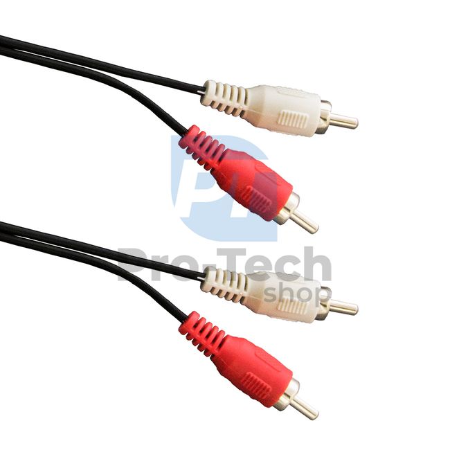Cablu 2xRCA - 2xRCA (Cinch), 1,5m