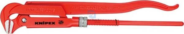 Clește pentru țevi 90° roșu vopsit 310 mm KNIPEX 08365