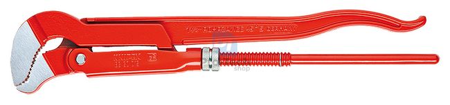 Clește pentru țevi tip S, colorat roșu 420 mm KNIPEX 08375