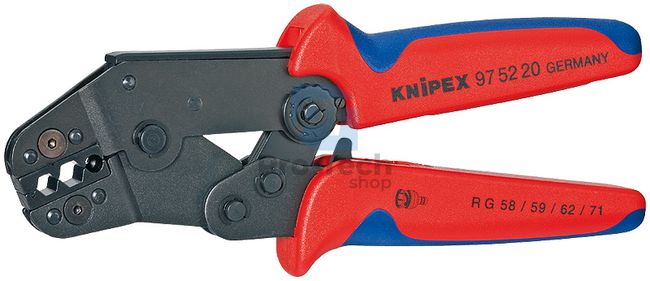 Clește de sertizare scurt 195 mm cu mânere multicomponente KNIPEX 08667
