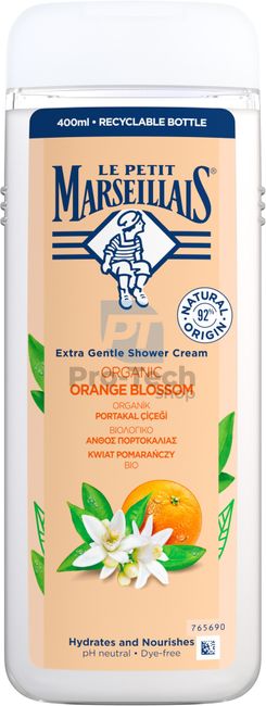 Gel de duș cremos Bio flori de portocal Le Petit Marseillais 400ml 30591