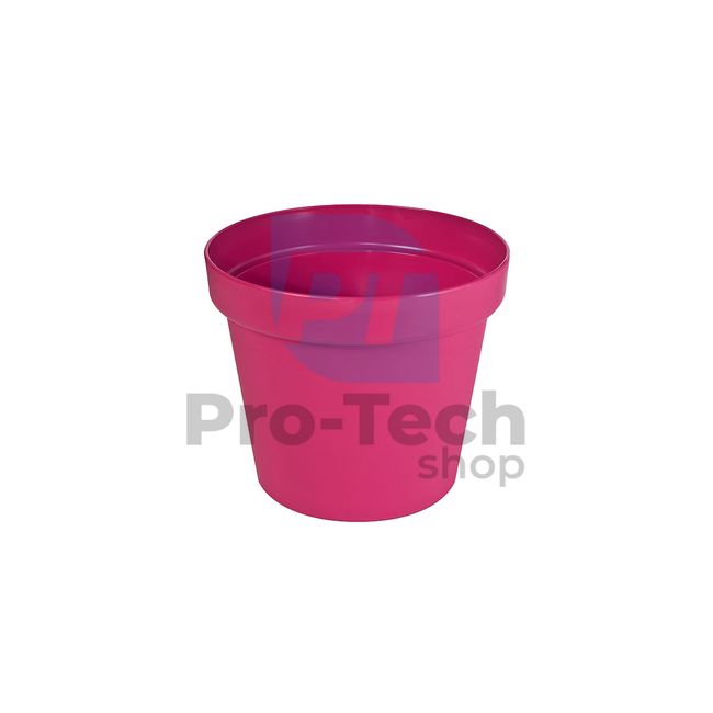 Ghiveci din plastic 15cm roz 13896