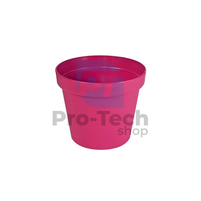 Ghiveci din plastic 19 cm roz 13903