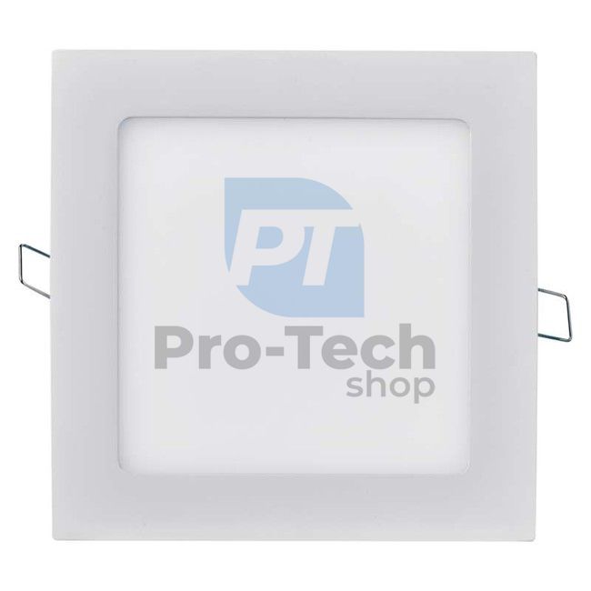 Panou LED 170×170, pătrat încastrat alb,12W alb cald 70871
