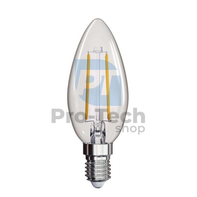 Bec LED Filament Candle 2W E14 alb cald 72128