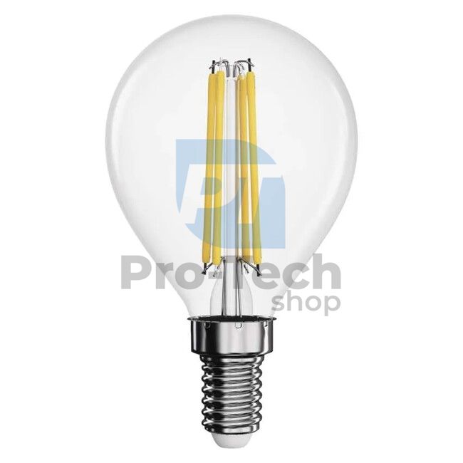Bec LED Filament Mini Globe 3,4W E14 alb cald 70717