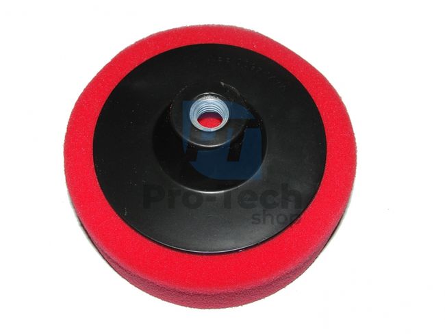 Disc de polișat din burete - roșu 150mm x 50mm 00393