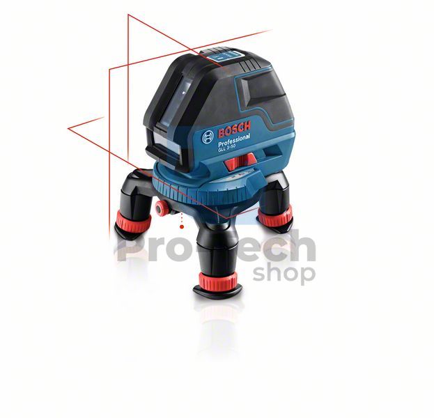Nivelă laser cu linii Bosch GLL 3-50 + BM 1, L-Boxx 03188