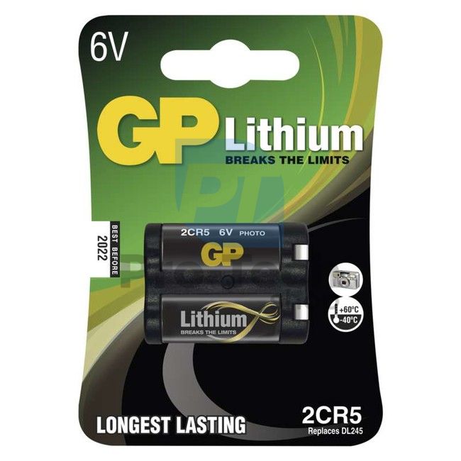 Baterie litiu GP 2CR5 70203