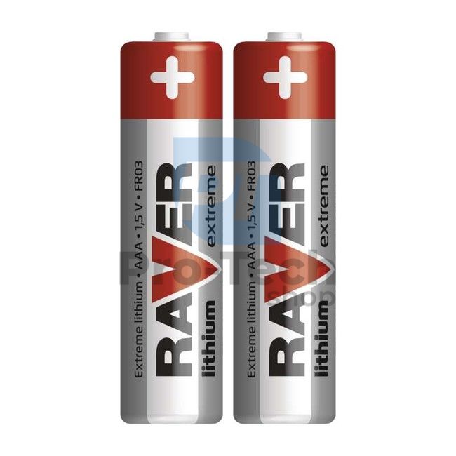 Baterie litiu RAVER FR03 (AAA), 2 bucăți 71051