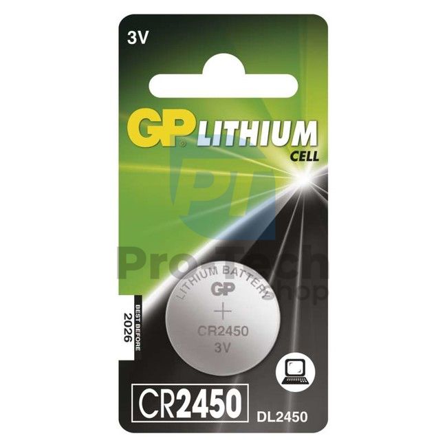 Baterie buton litiu GP CR2450 70455