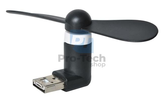 Ventilator micro USB în negru 74613