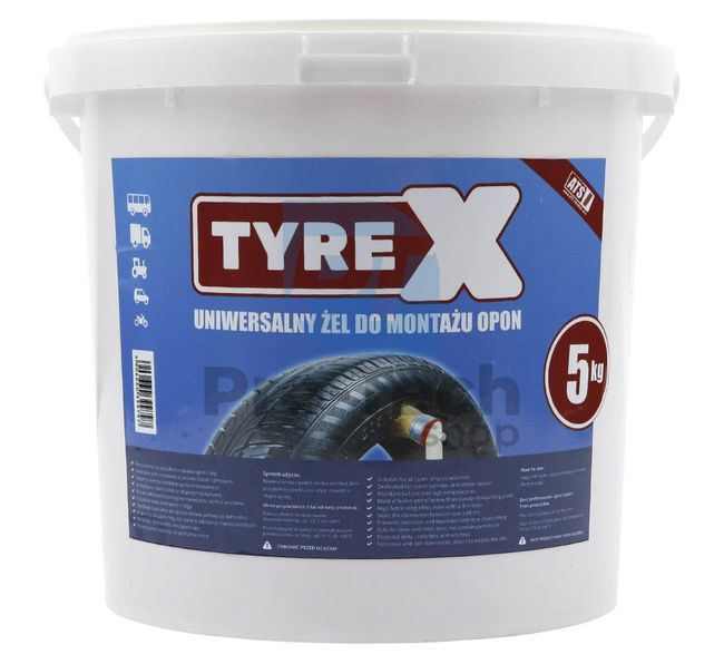 Pastă gel pentru montarea anvelopelor TYREX – 5kg 11274
