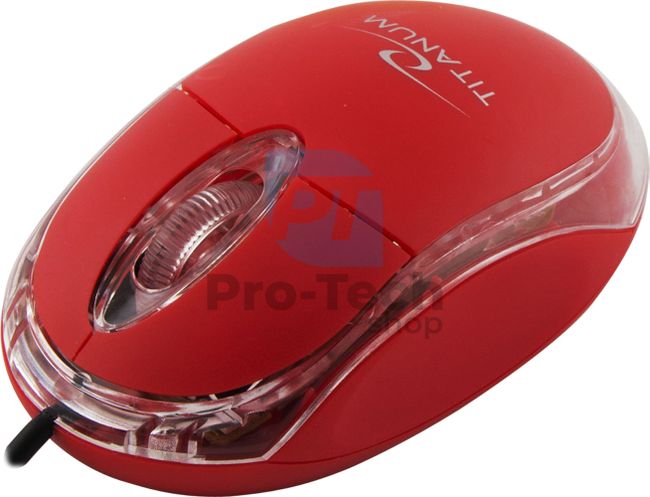Mouse 3D USB RAPTOR, roșu
