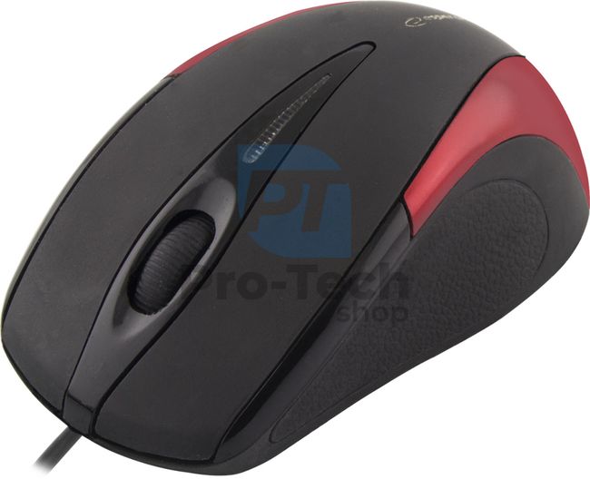 Mouse 3D USB SIRIUS, roșu