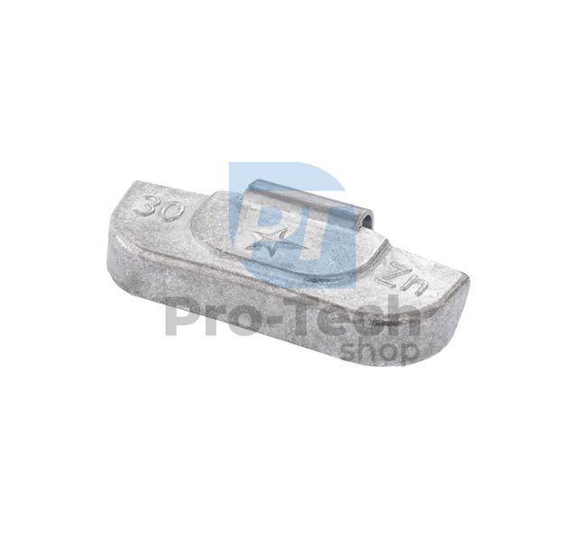 Cutie contragreutăți din zinc pentru jante oțel 30g 100 piese 09219
