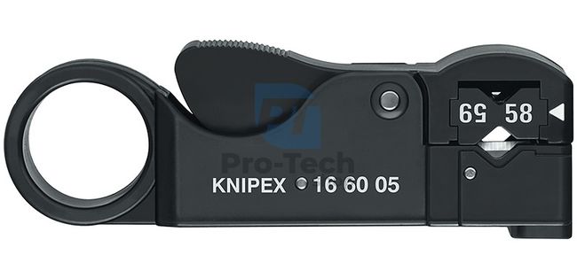 Dezizolator pentru cabluri coaxiale 105 mm KNIPEX 07768