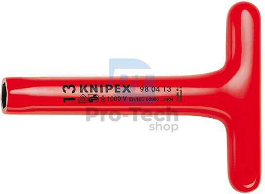 Cheie tubulară 8 mm cu mâner în T 200 mm KNIPEX 08831