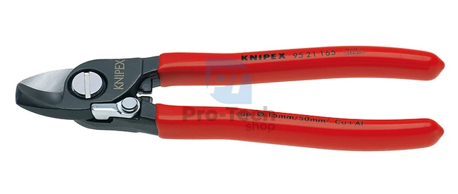Tăietori de cabluri 165 mm cu deschidere cu arc KNIPEX 08550