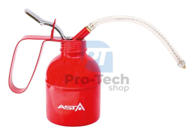 Pompă manuală pentru ulei cu rezervor metalic 300ml cu aplicator flexibil profi Asta MP22F 12642