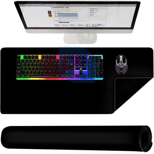 Mousepad și tastatură - negru P18625 74926